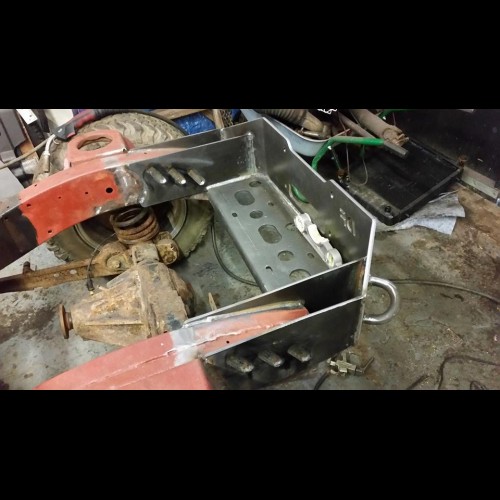 rear winch tray